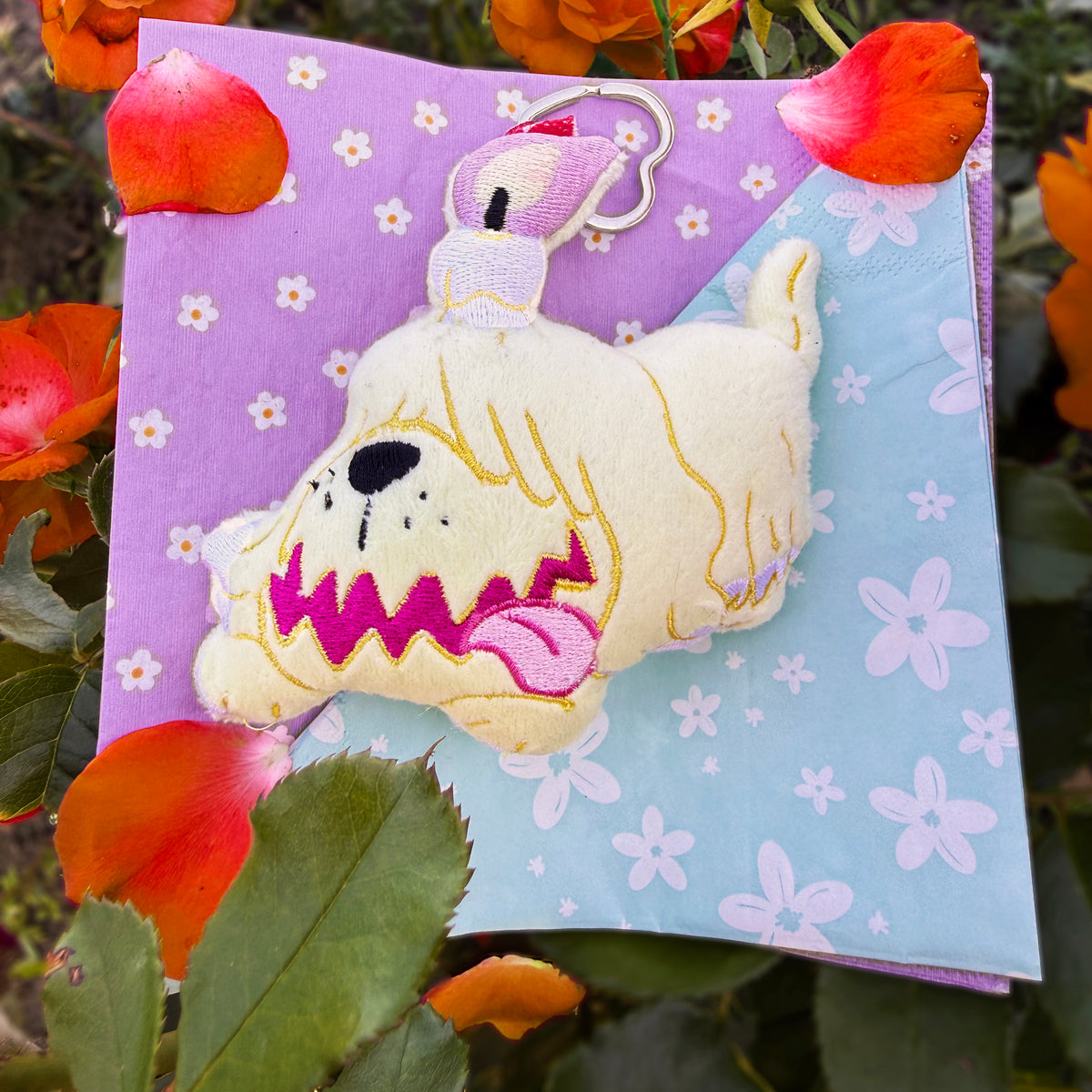 Greavard pokemon handmade breloczek