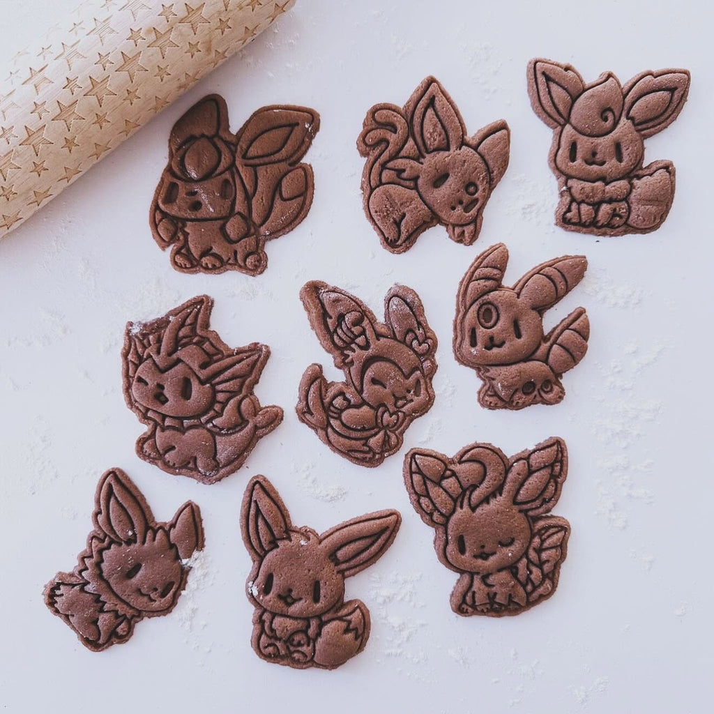 Foremki do ciasteczek pokemon eeveelucje