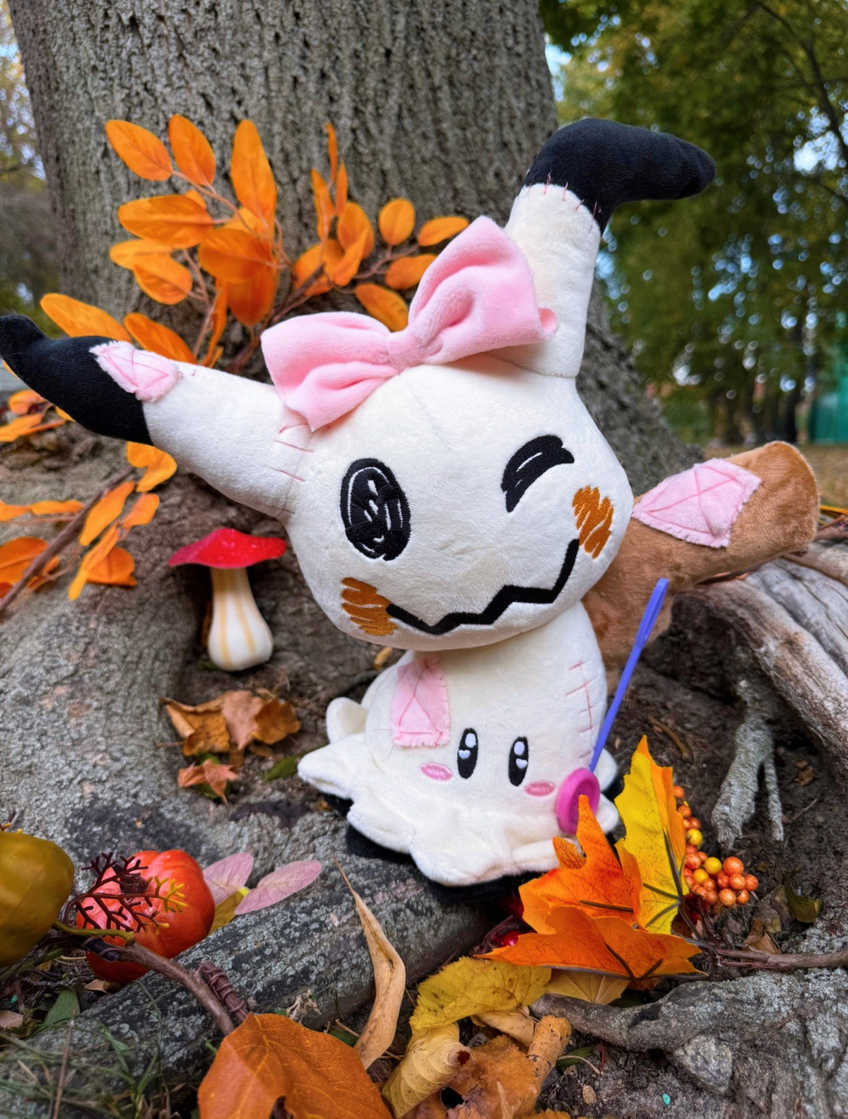 Mr. ❤ Mrs. Mimikyu halloween handmade pluszak