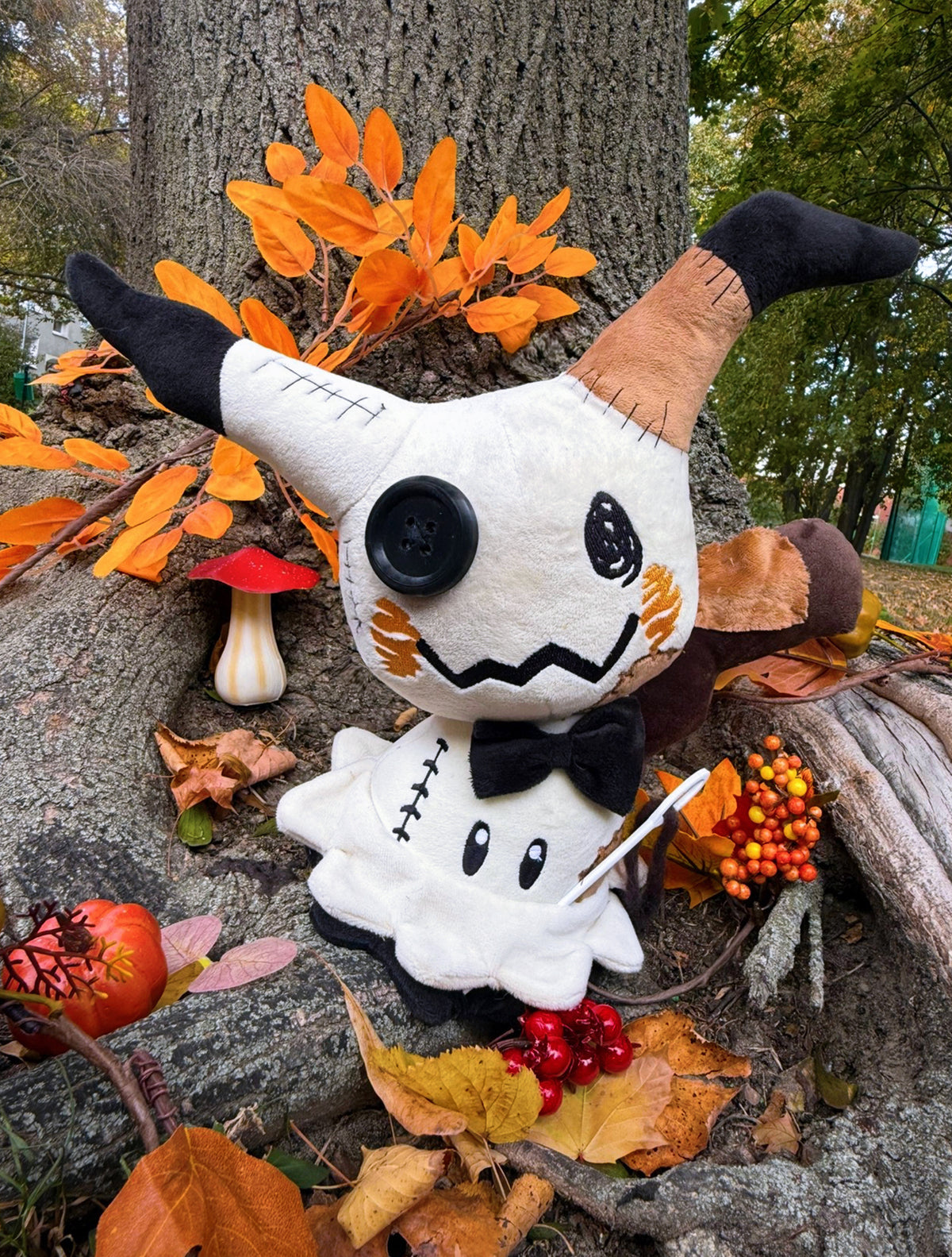 Mr. ❤ Mrs. Mimikyu halloween handmade pluszak