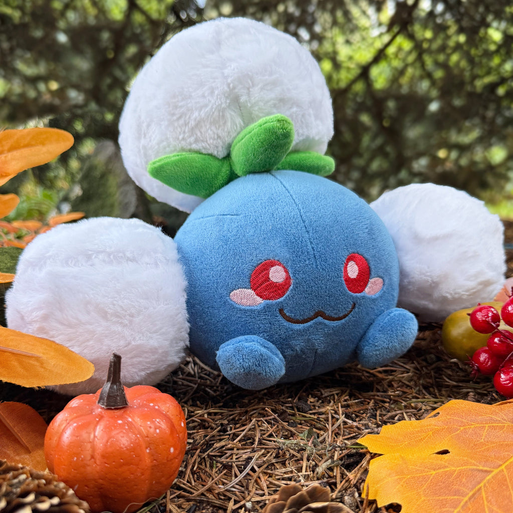 Jumpluff pokemon handamde pluszak