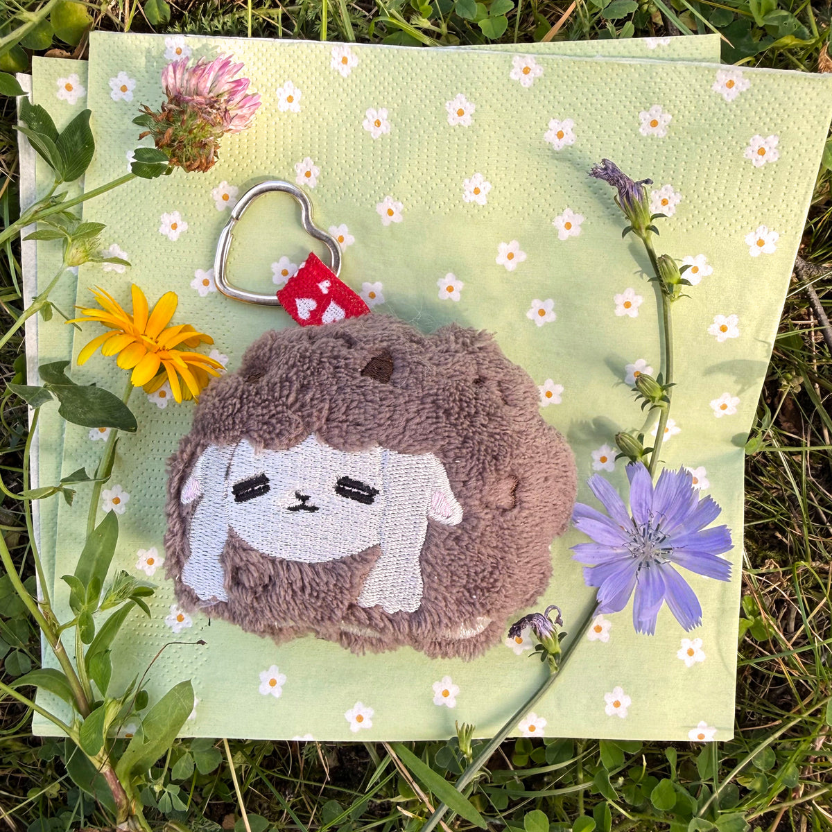 Wooloo pokemon handmade breloczek
