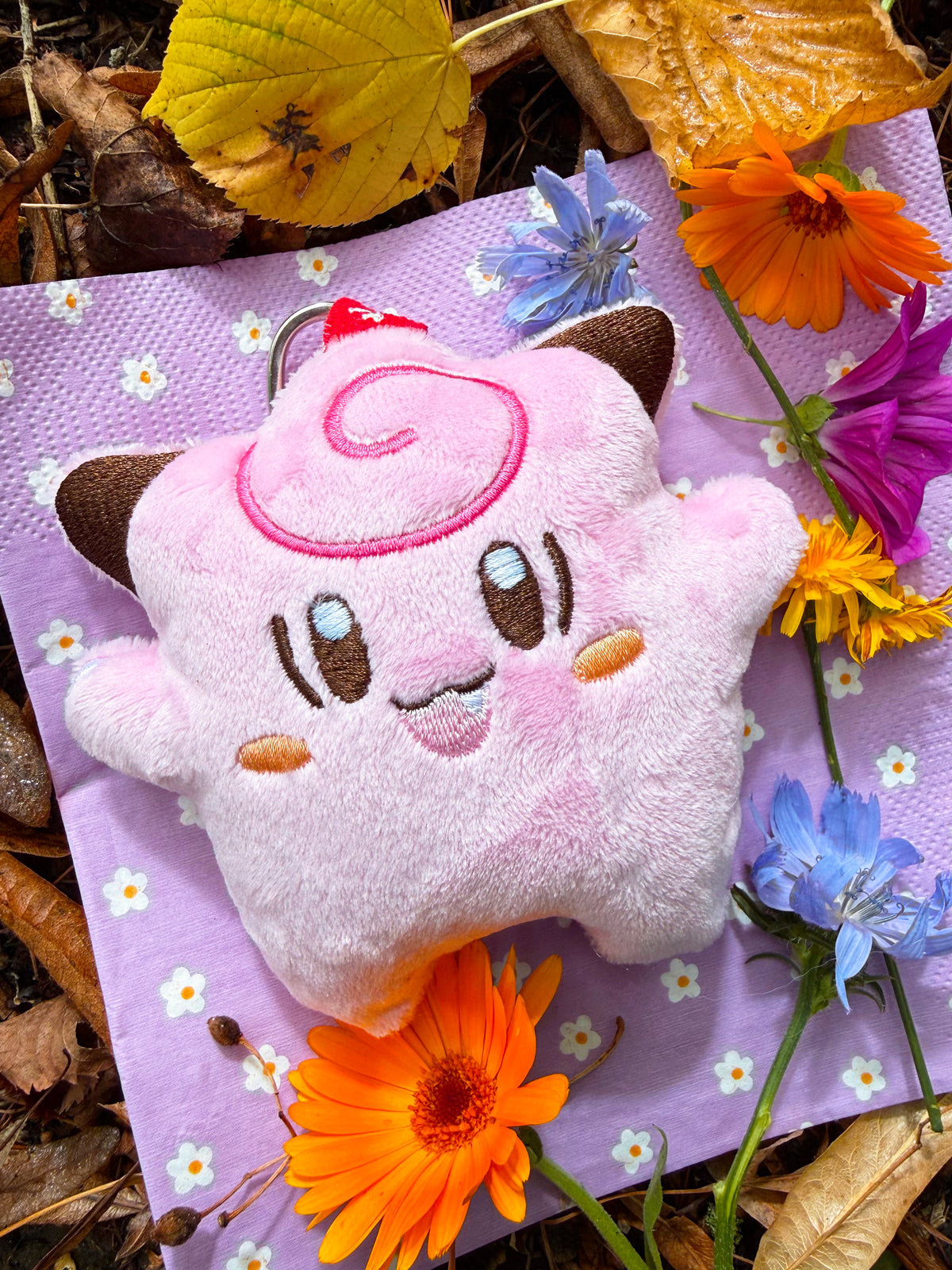 Clefairy pokemon handmade breloczek