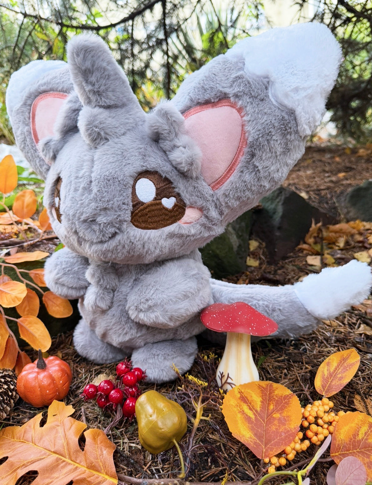 Minccino pokemon handmade pluszak