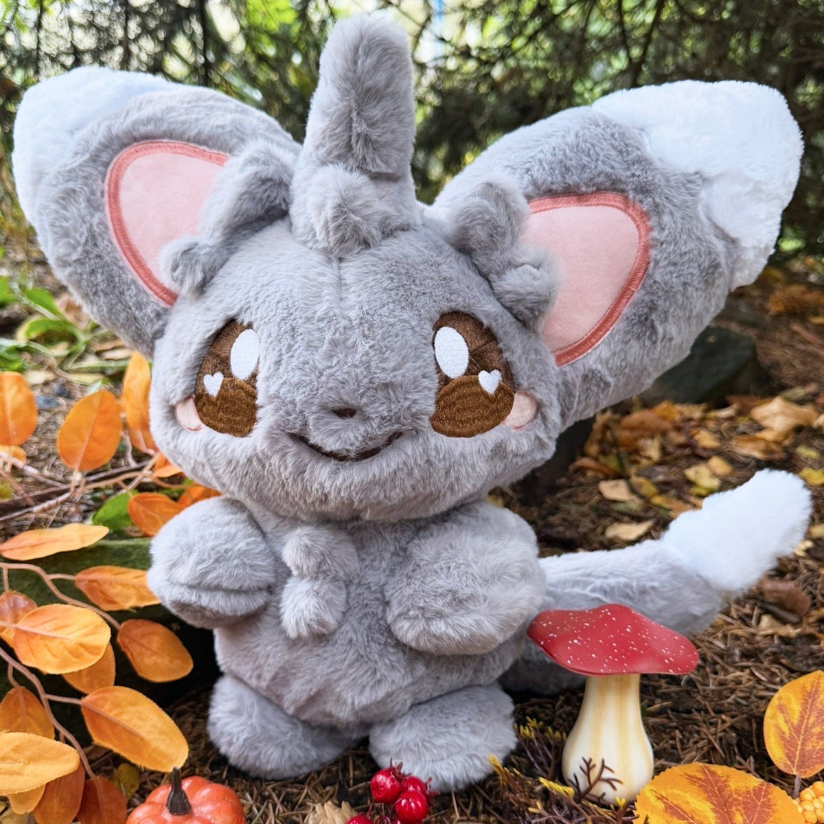Minccino pokemon handmade pluszak